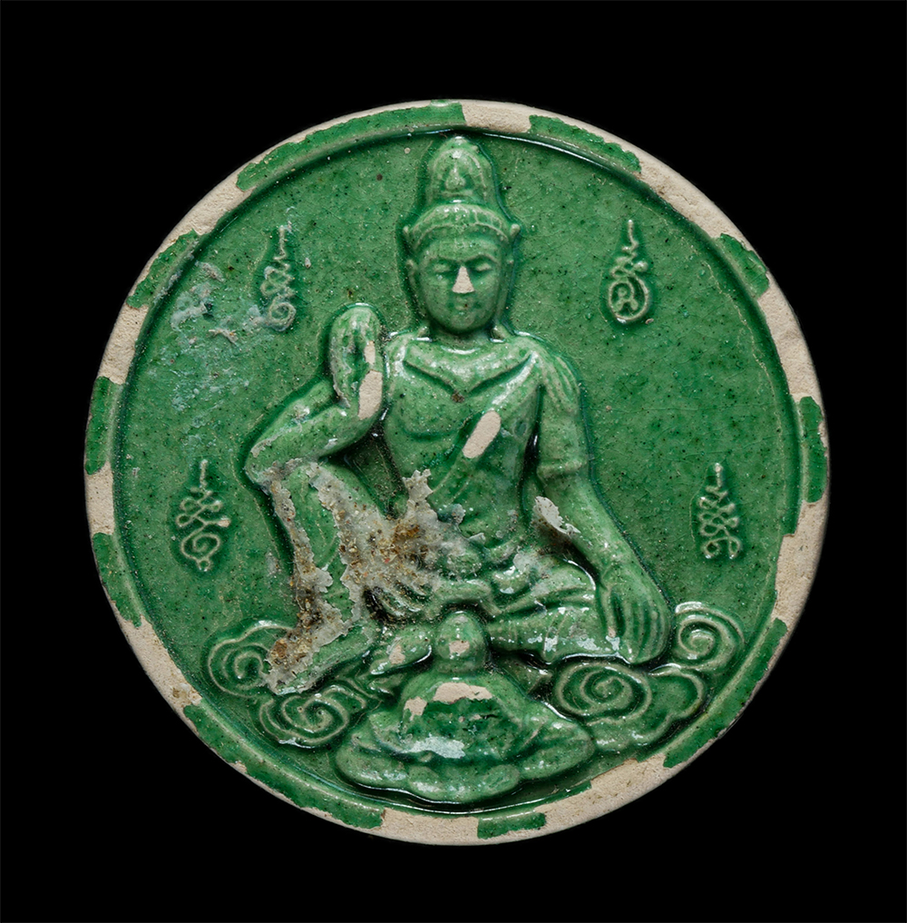 21May24 (159)p.jpg - จตุคามรามเทพ รุ่นอภิมหาเศรษฐี อัญมณีเสริมดวง เคลือบเขียว ปี2550 จ.นครศรีธรรมราช | https://kamulet.in.th